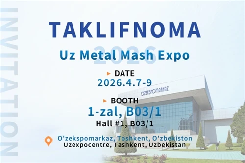 JMJD zal exposeren op TAKLIFNOMA Uz Metal Mash Expo 2026
